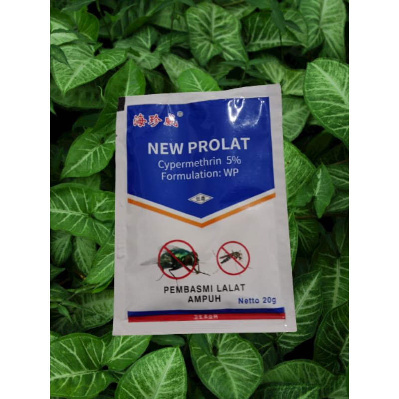 NEW PROLAT 20 GRAM - Racun Lalat Ampuh Semprot - Obat Pembasmi Lalat Ampuh Spray Rumah Kandang