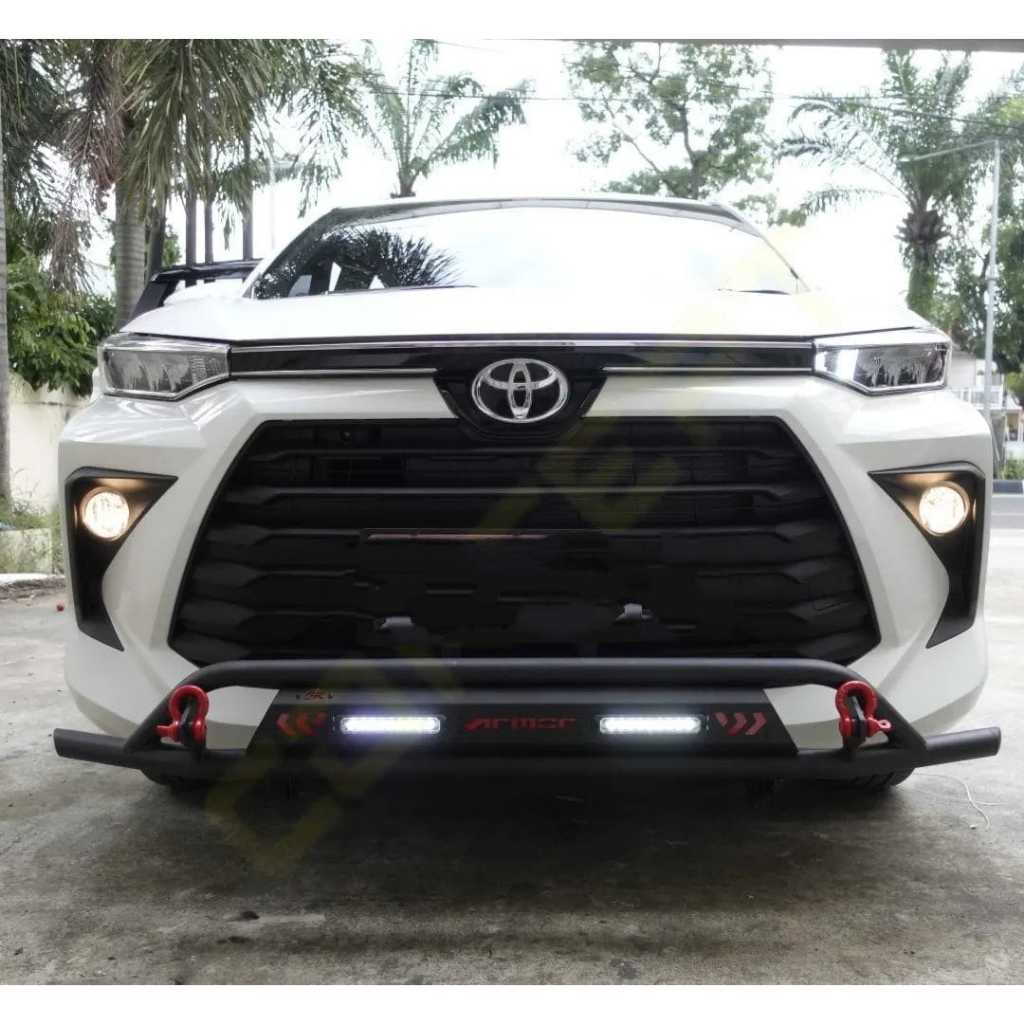 Tanduk Bumper Depan Rhino/Sunrise Model Cobra (Armor) Mobil Avanza/Xenia 2022-Up