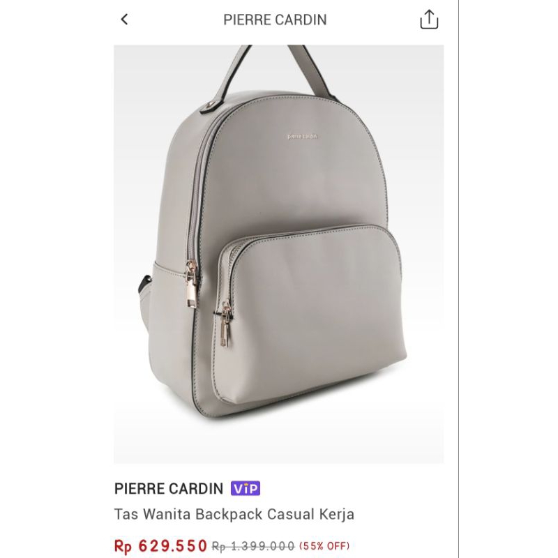 Ransel Pierre Cardin-GREY