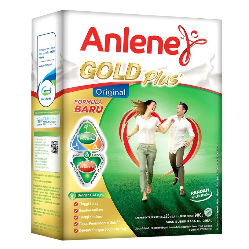 

SUSU BUBUK ANLENE GOLD PLUS ORIGINAL 850 GRAM