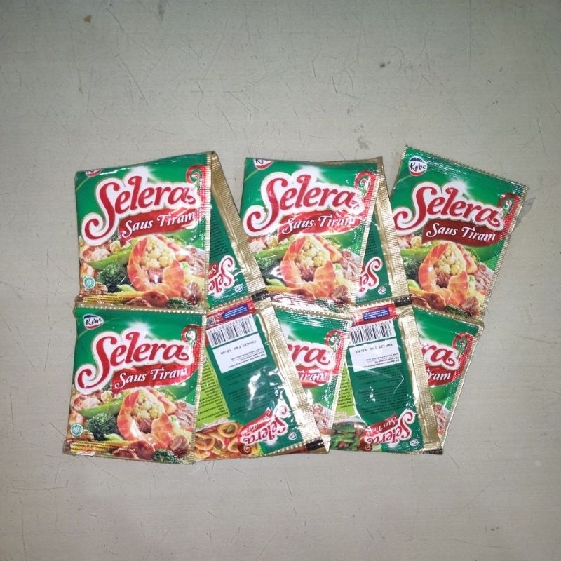 

SELERA SAUS TIRAM 10 X 20GR / SACHET