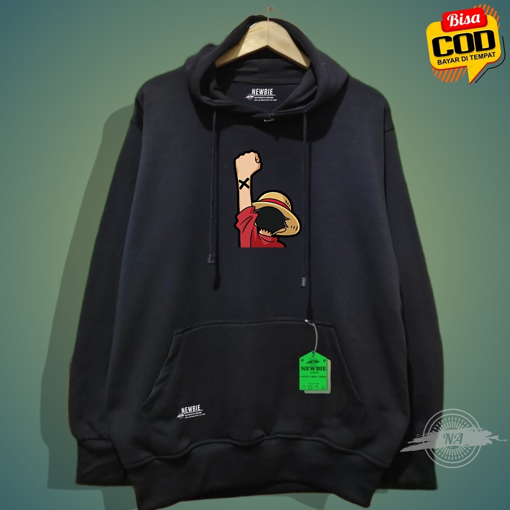 HOODIE unisex pria dan wanita karakter ONE PIECE HOODIE LUTHFI ONE PIECE
