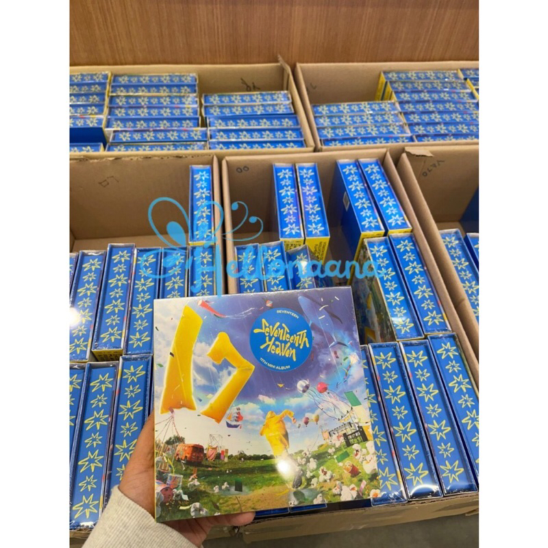 Ready Stock Album ‘Seventeen Heaven’ Carat Ver Wonwoo Sealed dan Unsealed