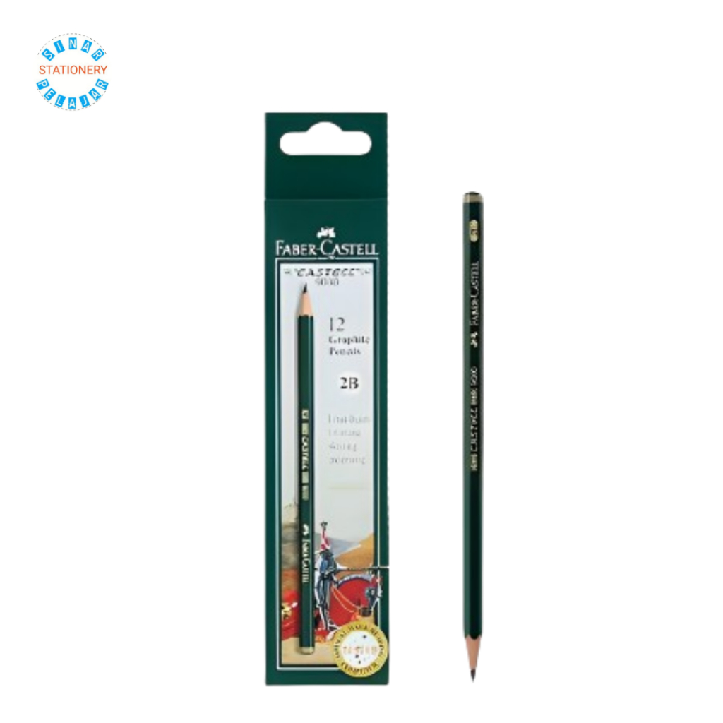 

Pensil Faber-Castell 2B (Castell 9000-Original)