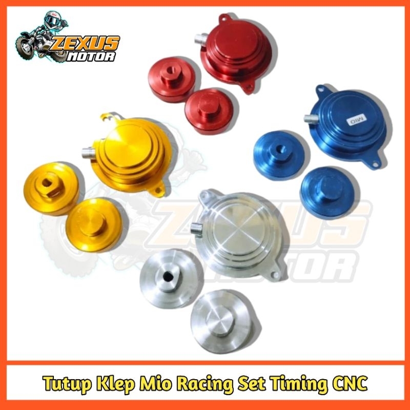 Tutup Klep Mio Racing Set Tutup Timing Mio Bahan CNC