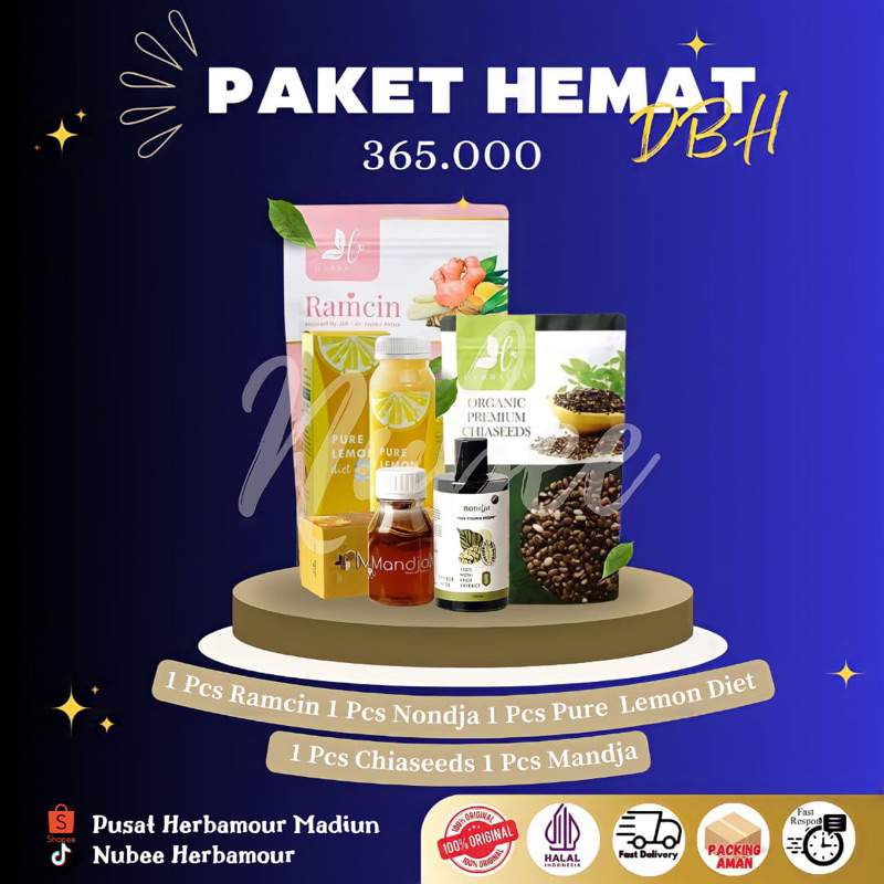 

HERBAMOUR OFFICIAL - DBH PAKET HEMAT