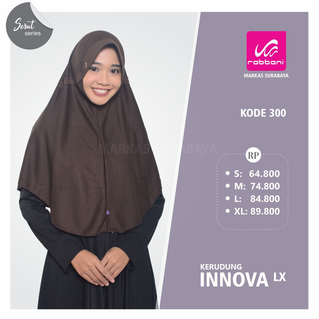 CUCI GUDANG JILBAB RABBANI INNOVA LX