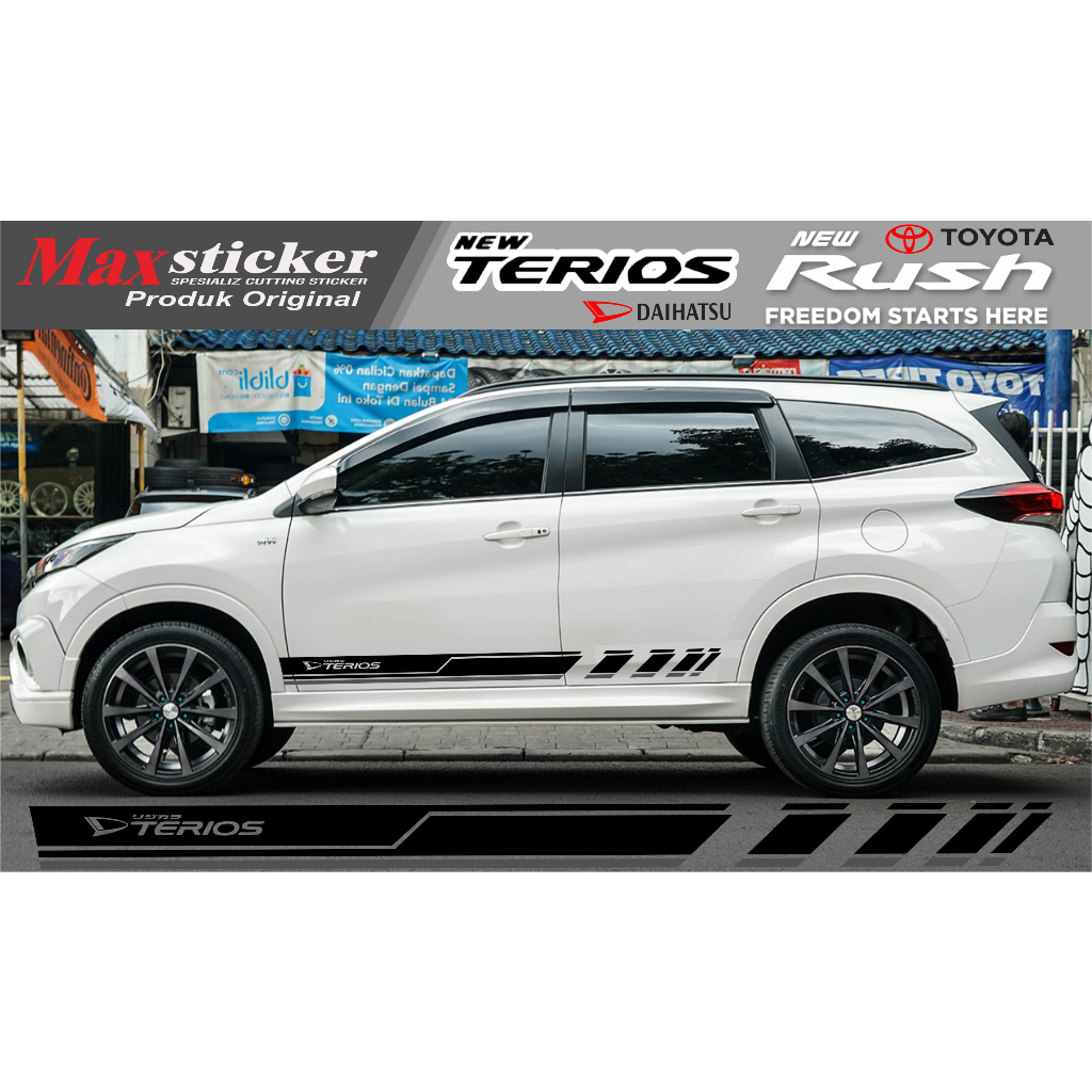 STICKER LIST BODY MOBIL RUSH TERIOS NEW 2018 2019 2020 2021 2022