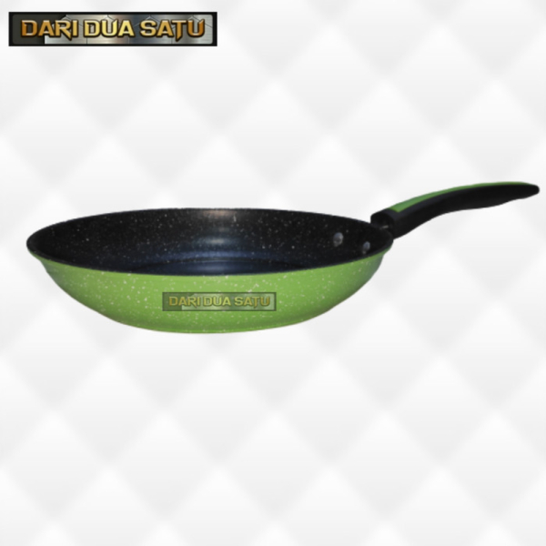 Dijual Wajan Teflon Warna Anti Lengket Frypan 20 cm AF-69 - Hijau Limited