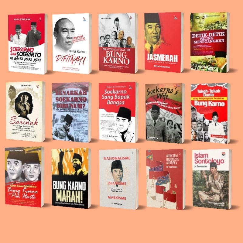 Iyig - Buku Jas Merah/Islam Sontoloyo/Buku Bung Karno/Soekarno/Nasionalisme Islamisme Marsxisme