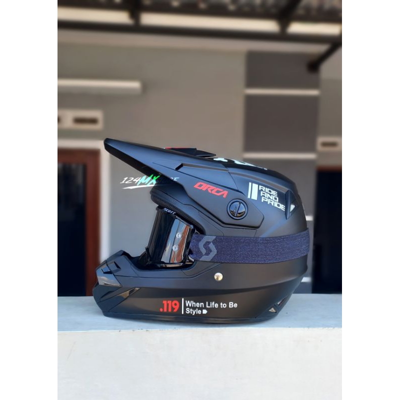 HELM ORCA ONEONENINE TH-9 REAPERS ORIGINAL DAN GOGGLE SCOTT PROSPECT