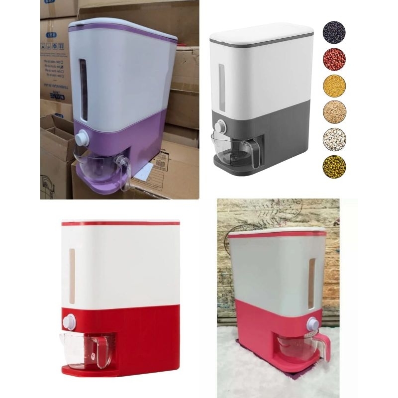 dispenser beras 12 liter