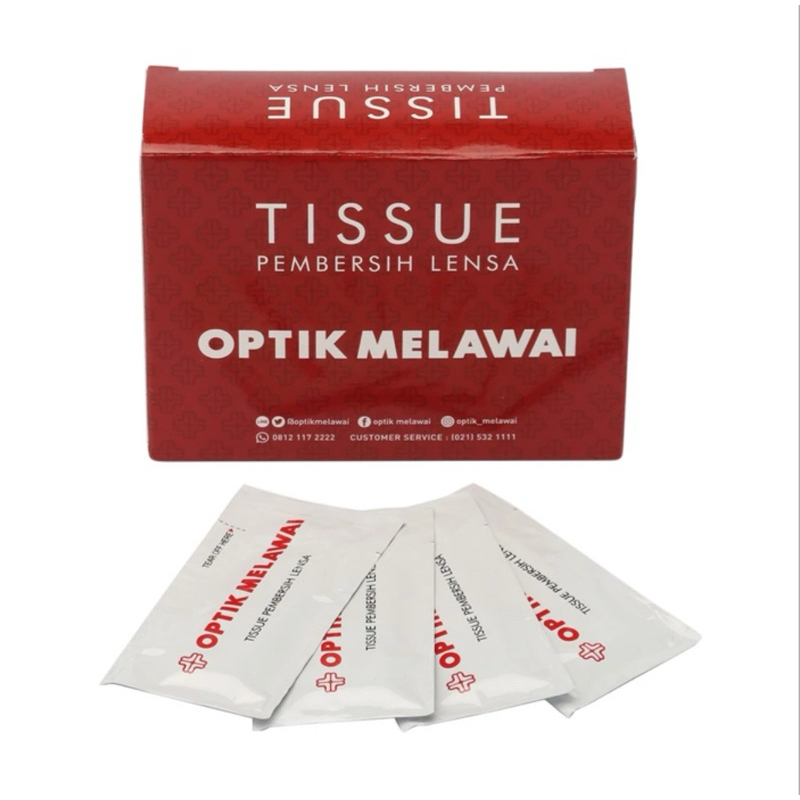 Tissue Pembersih Lensa - Optik Melawai