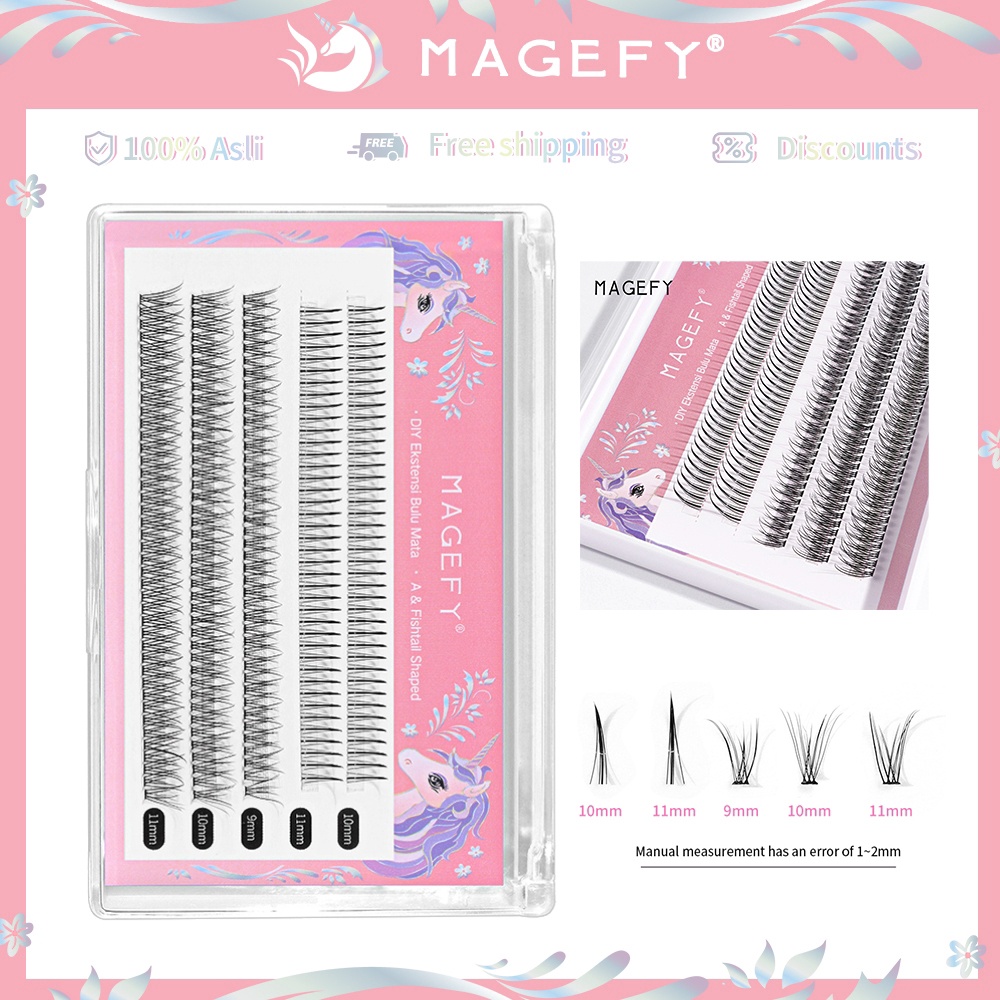 BaruMAGEFY Bulu Mata Palsu Eyelash Extension Bulu Eyelash Tanam Eyelash Extension Mix 716