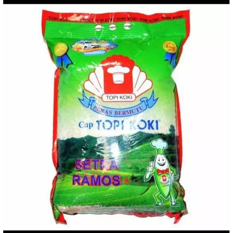 

BERAS SETRA RAMOS TOPI KOKI 5 KG