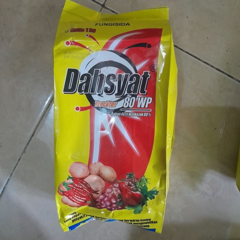 Fungisida mankozeb kuning 1kg dahsyat