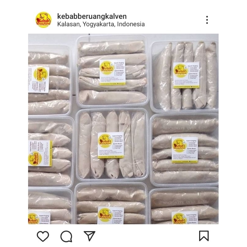 

Medium: Frozen Kebab BERUANG Kalven (COD: Kalasan)