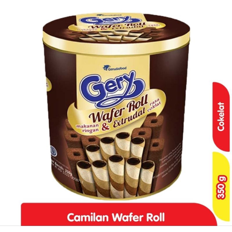 

Gery Wafer Roll Chocolate 350 g