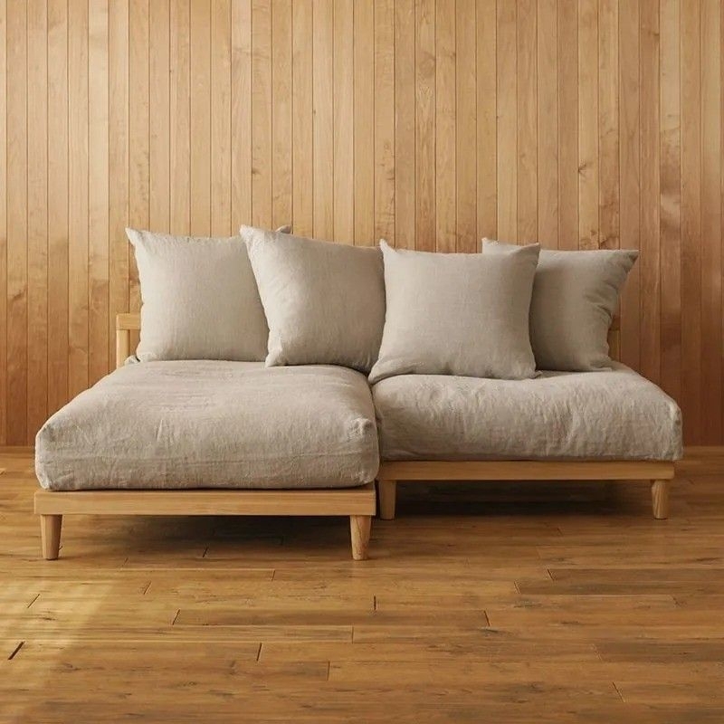 Sofa L Minimalis Jati Sofa L Jati Sofa Ruang Tamu Sofa Bed Minimalis