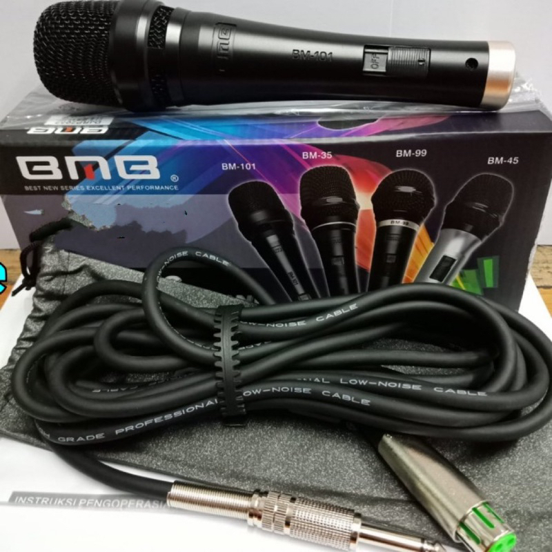 MIC BMB BM101 MICROPHONE BMB Kabel MIKROFON BMB BM 101 ORIGINAL BMB MIKOROFON BMB MIK