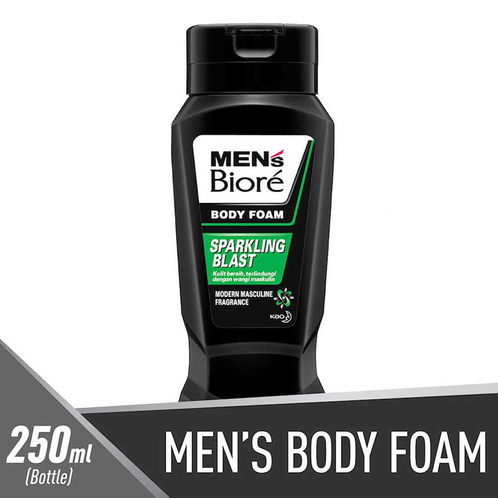 MEN's Biore Body Foam Sparkling Blast 250 ml