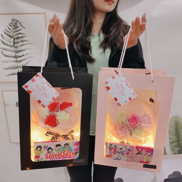

HAPPYGIFT - Hampers Kado Bunga Valentine - Coklat Valentine GB014