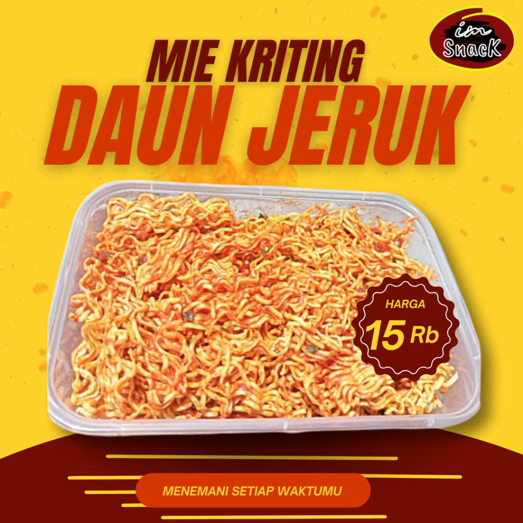 

MIE KRITING KEMASAN microwave | MIE KRITING PEDAS DAUN JERUK | CAMILAN MIE KRITING | MIE KRITING MURAH