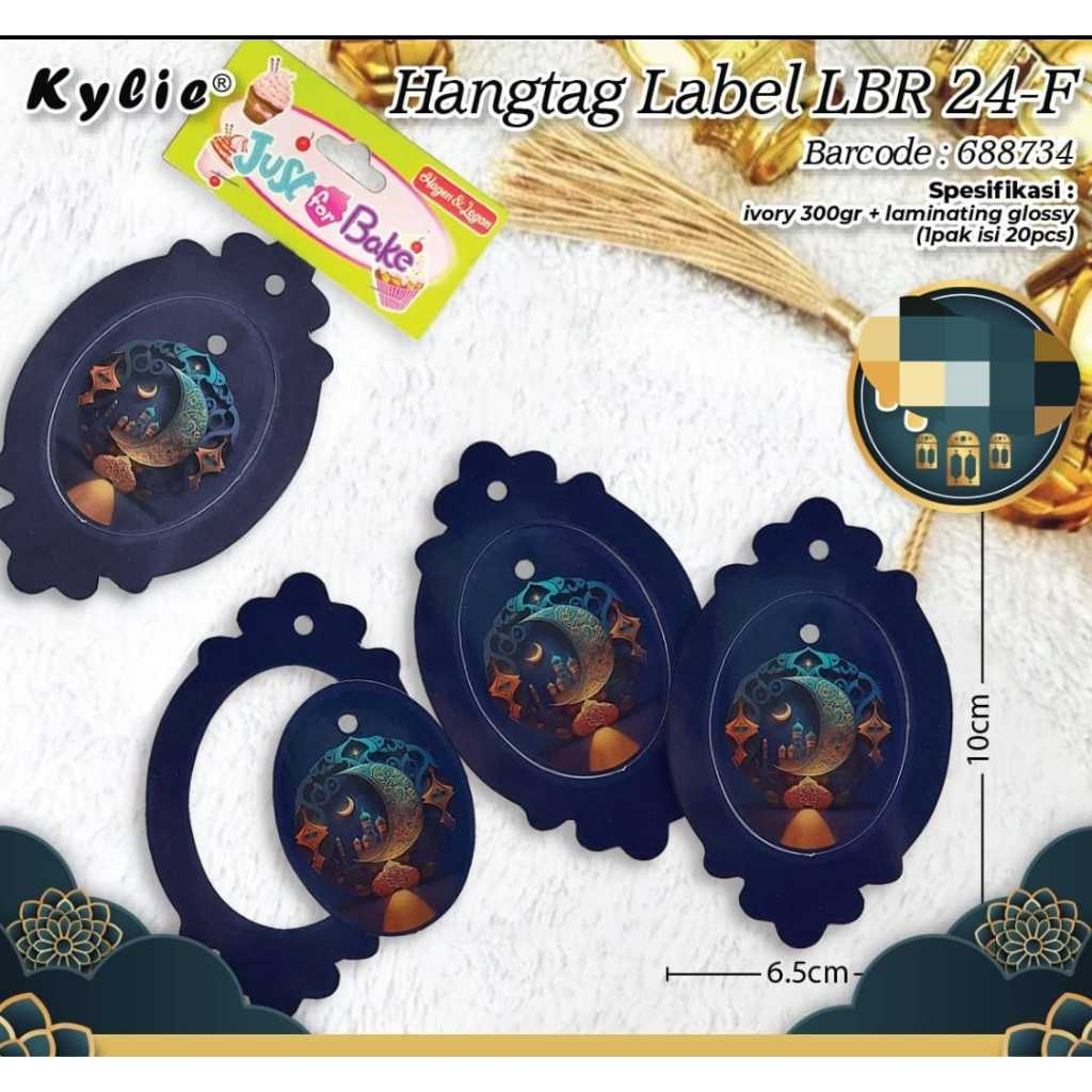 

hang tag label lebaran satuan 24 f biru dongker
