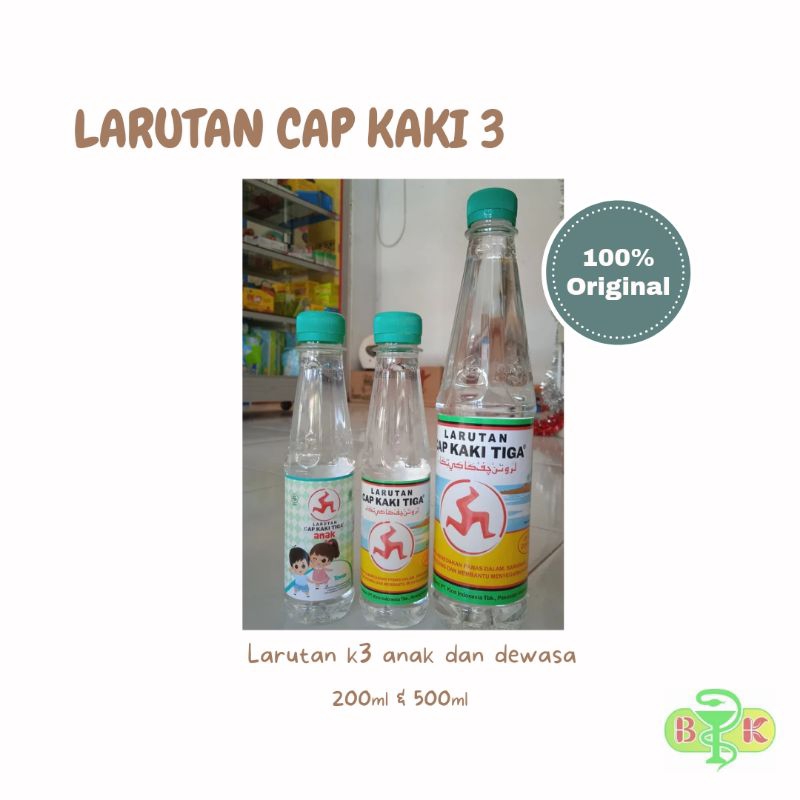 

LARUTAN CAP KAKI 3 anak dan dewasa | 200 ml & 500 ml