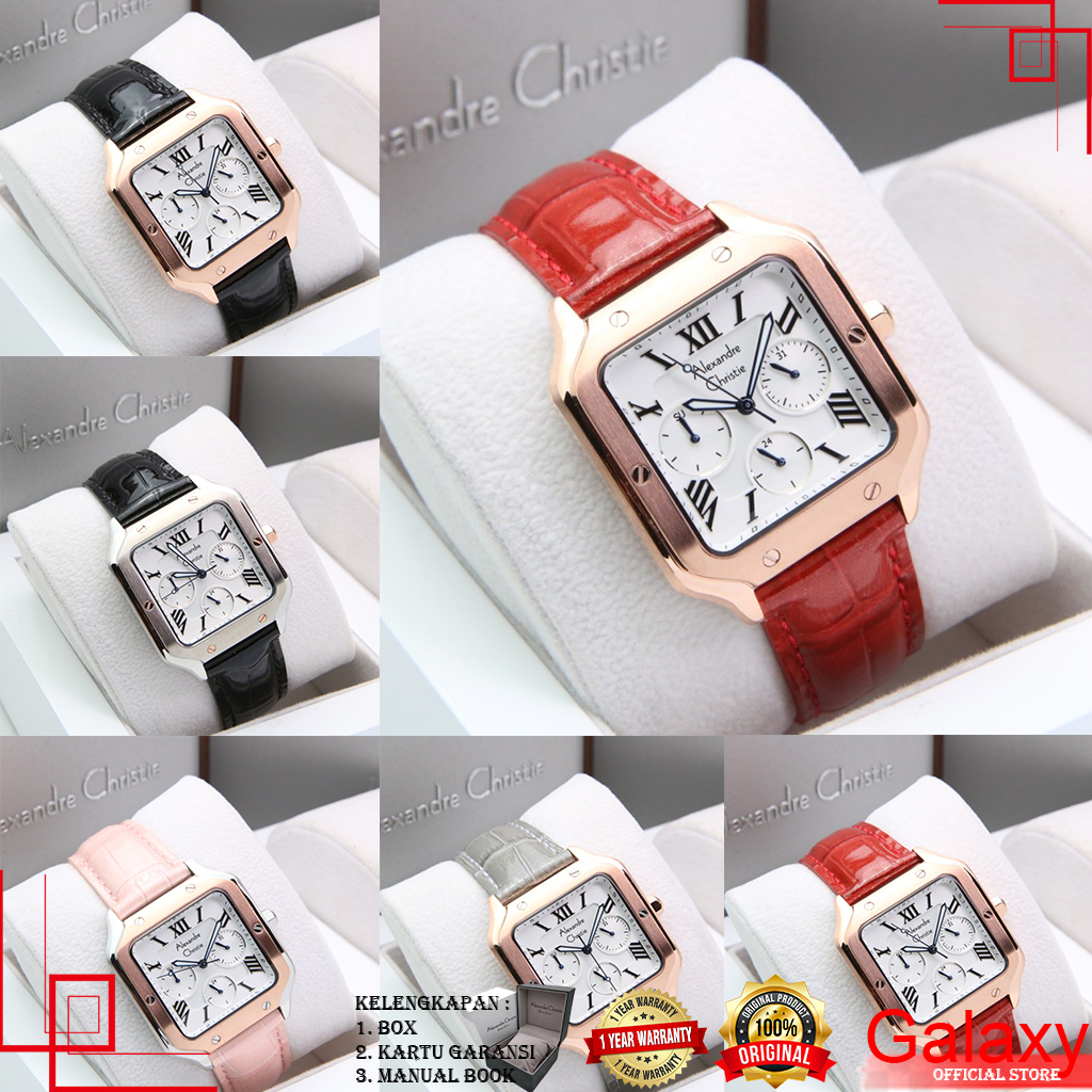 ALEXANDRE CHRISTIE JAM TANGAN WANITA JAM TANGAN ORIGINAL JAM TANGAN AC ORI JAM TANGAN WANITA TERBARU