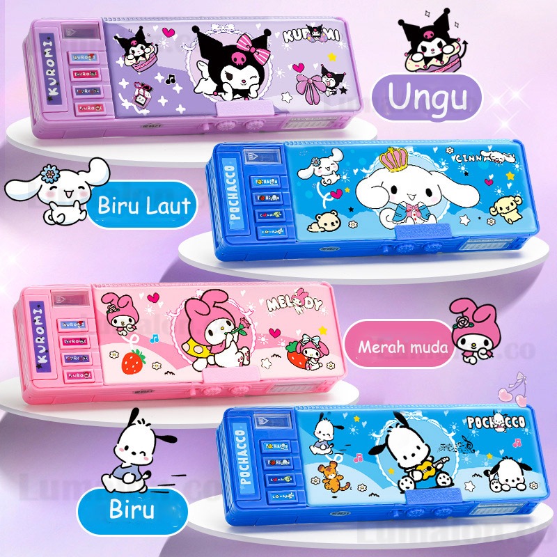 

Password Kuromi Sandi Kotak Pensil Tempat Pensil Boneka Lucu Berkapasitas Besar Tempat Pensil Lapis