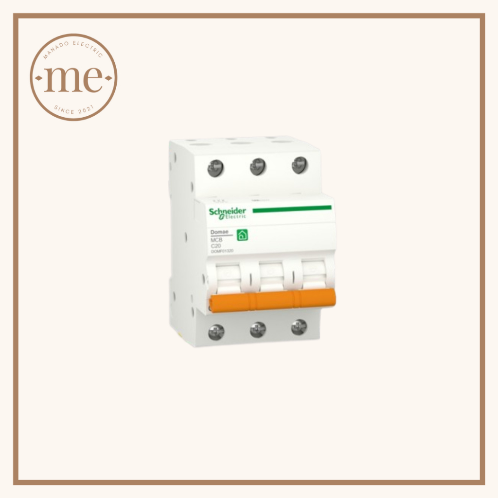 MCB Schneider (Domae) 20A 3P