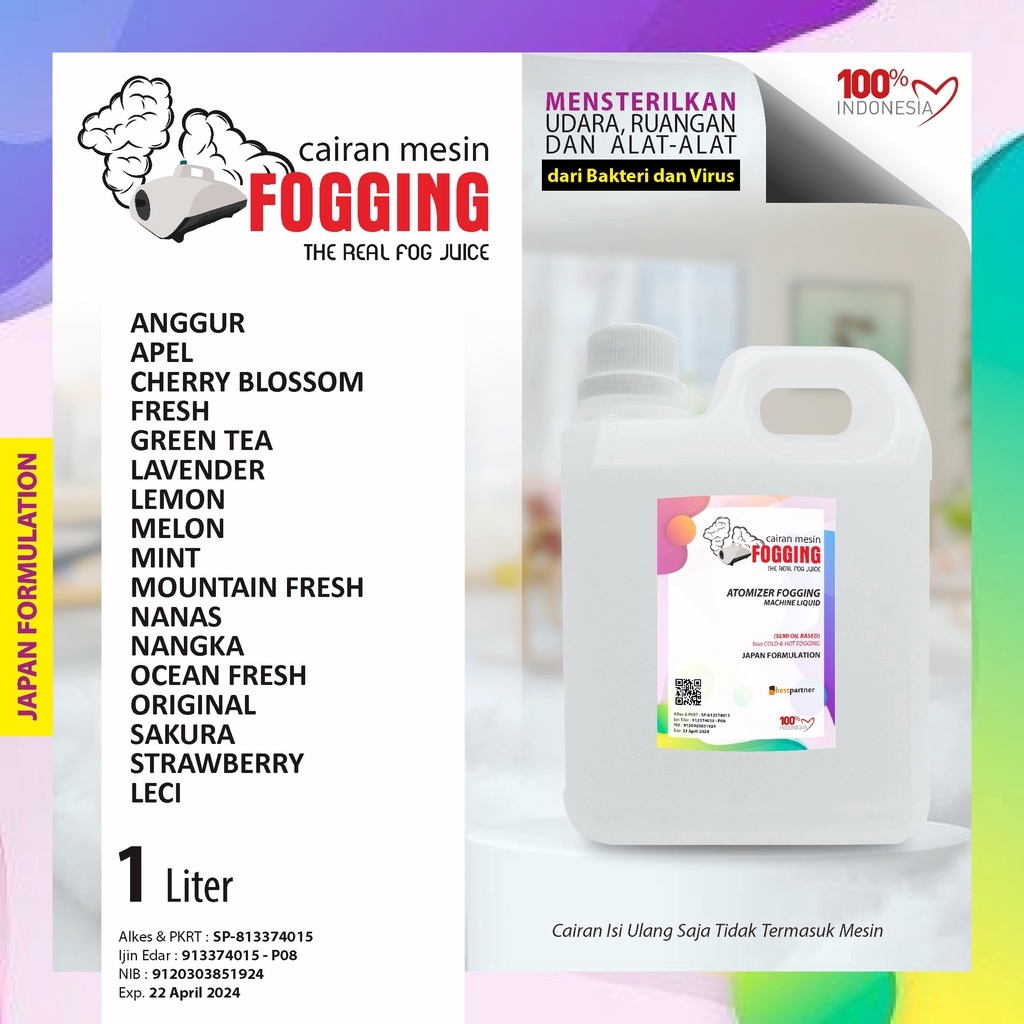 Cairan Fogging  Disinfektan 1 Liter