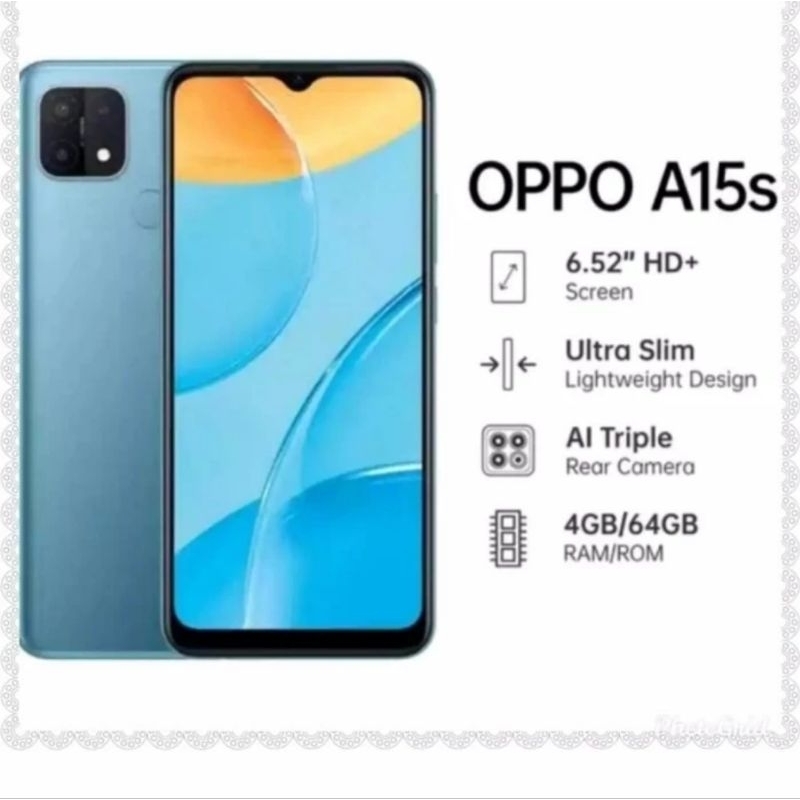 OPPO A15S RAM 4/64