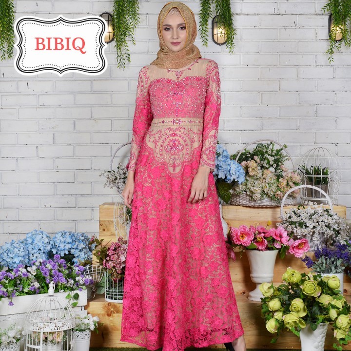 Bibiq Gamis Pink 28899