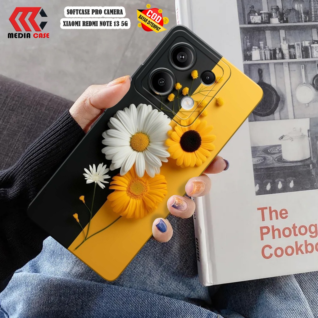 Case XIAOMI REDMI NOTE 13 5G Terbaru - Motif Case BUNGA - Casing XIAOMI REDMI NOTE 13 5G - Softcase 