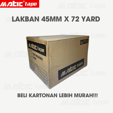 

LAKBAN 45MM X 72 YARD (ISI 72 PCS)