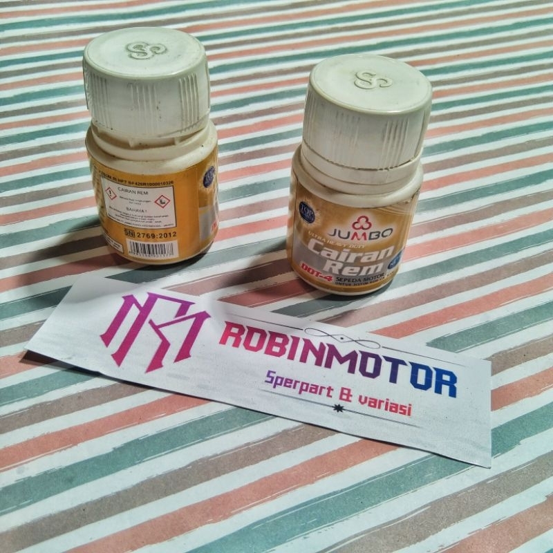 MINYAK REM OLI REM CAIRAN REM JUMBO DOT 4 PUTIH 50ML