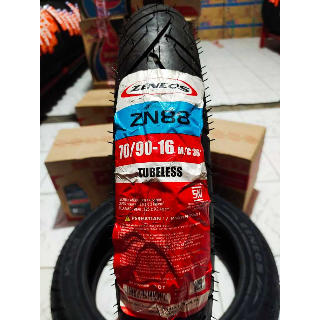 BAN ZENEOS ZN88 70/90-16 TUBELESS