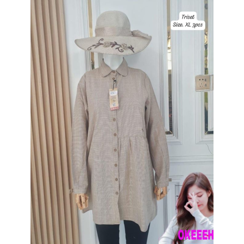 kemeja triset