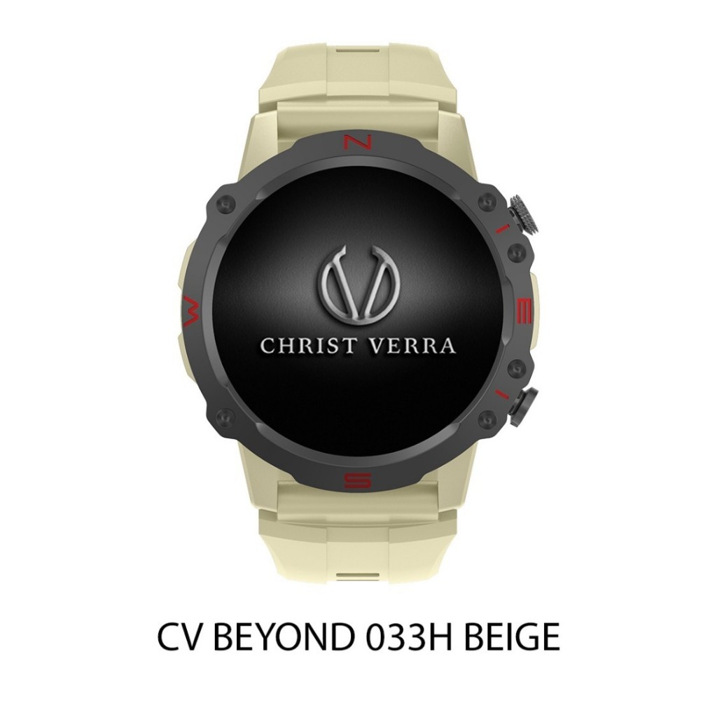 Jam Tangan Smart Watch Christ Verra CV BEYOND III 033H BEIGE Original