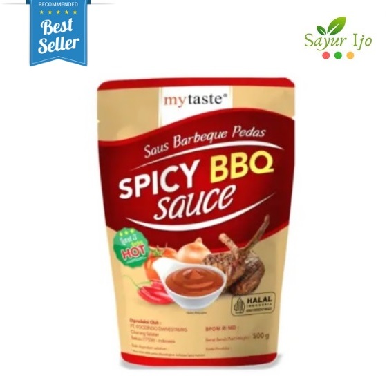 

My Taste Saus Barbeque Spicy LVL 3 500 Gram / Pack Sauce BBQ PEDAS LEVEL 3 Dressing Saos Bumbu Instant HALAL