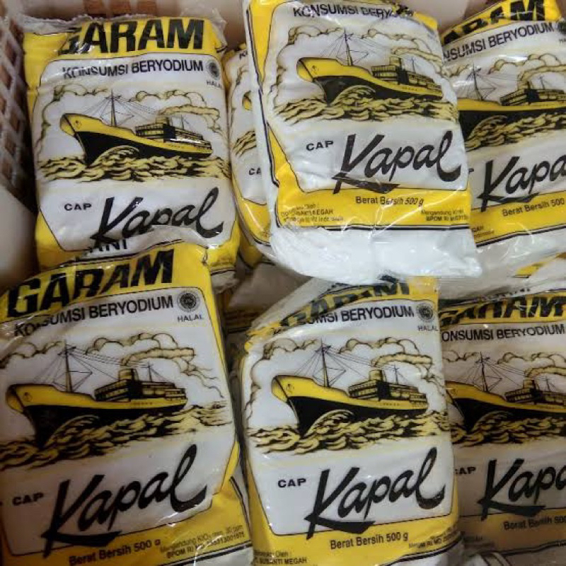 

Garam Cap Kapal 250gr Murah