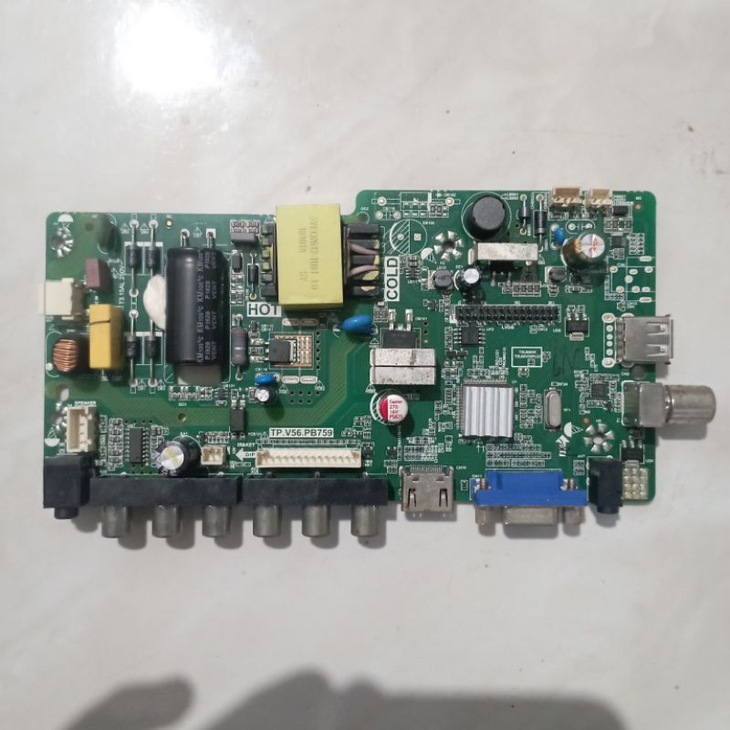 MB MOBO MAINBOARD MODULE MESIN TV CHANGHONG L24G3 MB CHANGHONG L 24G3