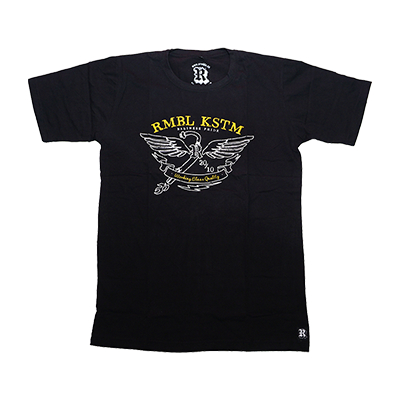 RMBL KAOS / TSHIRT EXHAUST BLACK / TS XHST BK
