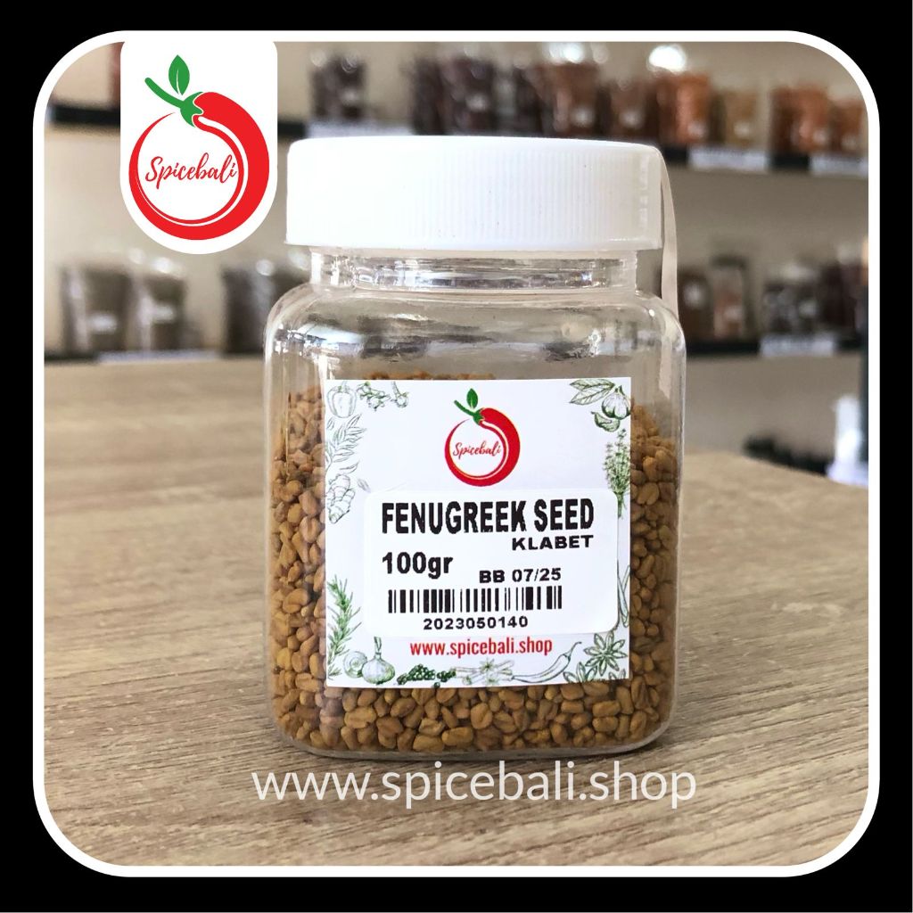 

Klabet 100 gr / Fenugreek Seed 100 gr / Meethi / Methi / Kelabat