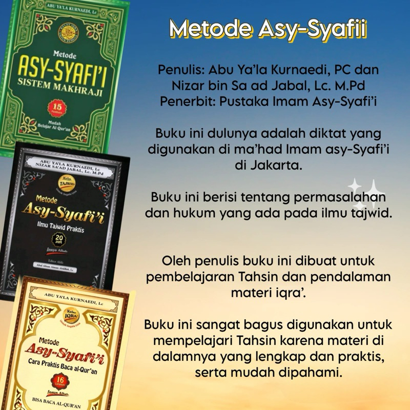 Metode Syafii Asy-Syafii