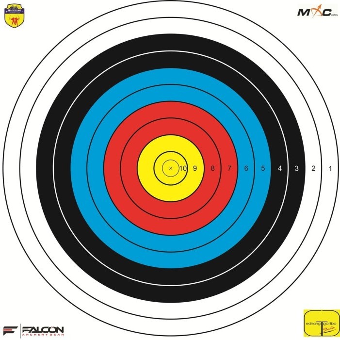 face target panahan untuk event panahan -- target panah for archery