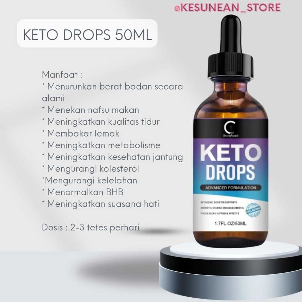 BEWORTHS KETO DROPS 1000MG - 50ml