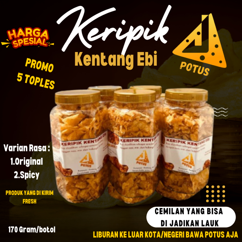 

Promo Mei beli 5 hanya 139k Size 170Gram